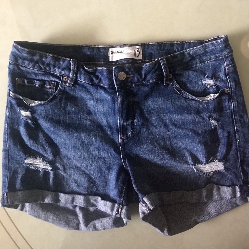 Garage Ladies Denim Shorts